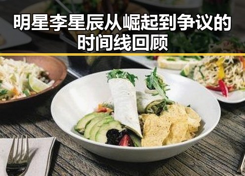 明星李星辰从崛起到争议的时间线回顾